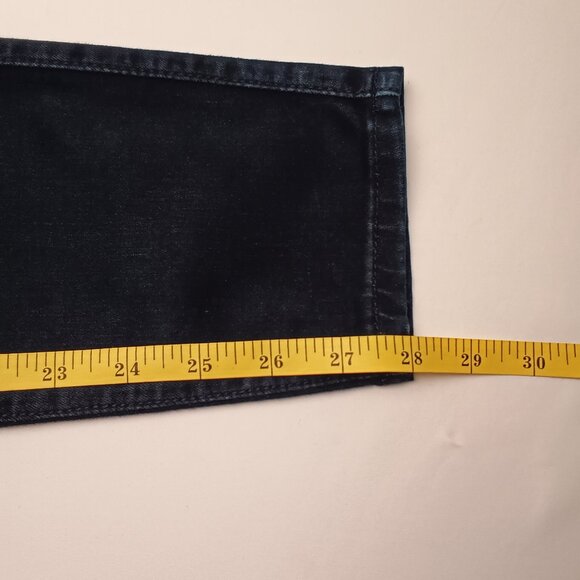 Abercrombie & Fitch Jeans Size 2 Low Rise Skinny Leg Dark Wash - Picture 8 of 9